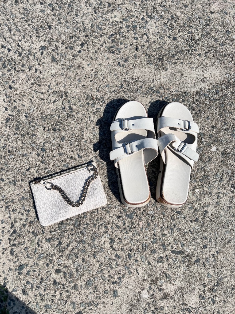 Sandals & purse bundle